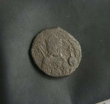 #h963# Rare Byzantine Follis coin of Constantine VII from 920-944 AD