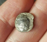 #f445# Celtic Eastern Danube silver drachm coin minted between 150-50 BC