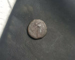 #k195# Anonymous Punic City Issue Bronze Coin of Carthago Nova from 220-205 BC