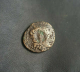 #j764# Greek Seleucid Bronze Coin of Antiochus I from 281-261 BC (monogram)