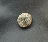 #g288# Greek bronze ae15 coin from Seleucid King Antiochus III, 222-187 BC