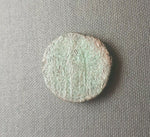 #e054# Large Greek bronze ae22 coin from Seleucid King Antiochus IV, 175-164 BC