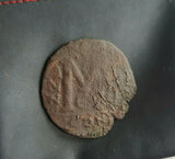 #j513# Very Large Byzantine Follis coin of Justinian I from 527-565 AD