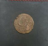 #k285# Spanish copper Ardite coin of Charles III from 1701-1711 AD (Barcelona)