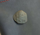 #h849# Byzantine Trachy coin from Latin Occupation of Constantinople 1204-1261