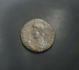 #m045# Rare Roman Bronze coin issued by Constantius II from 348-350 AD