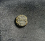 #k155# Anonymous copper Umayyad Fals coin from Spain 711-750 AD