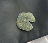 #i777# Spanish Countermarked 4 maravedis coin of Philip IV, 1655 AD