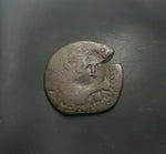 #i271# Spanish Countermarked 4 maravedis coin of Philip IV, 1655 AD