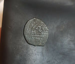 #j827# Ottoman copper Mangir coin of Bayezid I from 1389-1402 AD