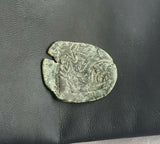 #I783# Spanish Countermarked 4 maravedis coin of Philip IV, 1659 AD