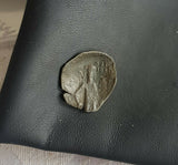 #k647# Rare Byzantine Trachy coin of Manuel Comnenus Ducas from 1230-1237 AD