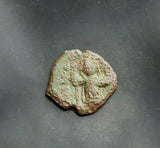 #h245# Byzantine Follis coin of Constans II from 641-668 AD (Constantinople)