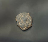 #h772# Byzantine Half Follis coin of Maurice Tiberius from 582-602 AD