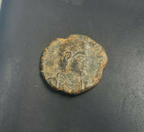 #j071# Roman Bronze coin issued by Julian II from 351-354 AD