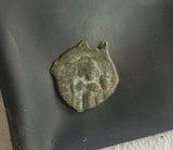 #h249# Byzantine Follis coin of Constans II from 641-668 AD (Constantinople)