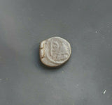 #h912# Byzantine pentanummium coin of Justin I from 518-525 AD (Tyche)