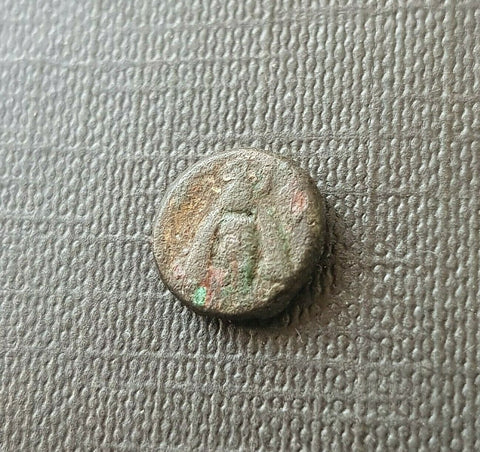 #f127# Anonymous bronze greek city issue coin from Ephesos from 375-325 BC