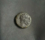 #g398# Greek bronze Macedonian coin of King Lysimachos from 306-300 BC