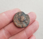 #h478# Zengids of Sinjar, Copper Dirhem of Qutb al-Din Muhammad 1197-1219 AD