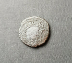 #f436# Post-Seljuk Artuqids drachm coin of Timurtash from 1122-1152 AD (Mardin)