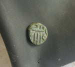 #j835# Anonymous copper Umayyad Fals coin from Spain 711-750 AD