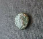 #f949# Anonymous Nabataean Bronze Prutah coin from Petra, 129-9 BC