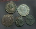 Individual Identified Roman Bronze Coins from 250-300 AD