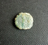 #e668# Greek bronze ae13 coin from Seleucid King Antiochus IV, 175-164 BC