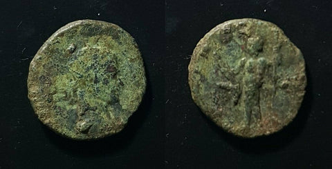 #d730# Roman bronze Antoninianus coin of Claudius II minted between 268-270 AD.