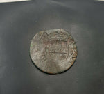 #k627# Spanish Medieval 16 maravedis coin of Philip IV from 1661-1664 AD