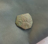 #h853# Byzantine Trachy coin from Latin Occupation of Constantinople 1204-1261