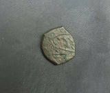 #j825# Ottoman copper Mangir coin of Mehmed II from 1451-1481 AD