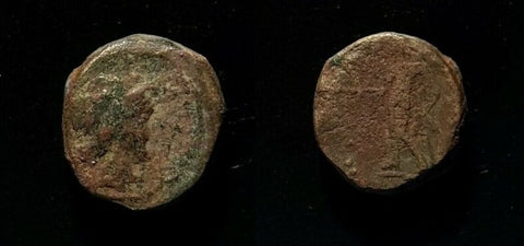 #e026# Greek Seleucid coin of Antiochus III between 223-187 BC